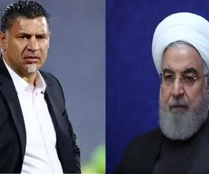 از بوسه آقای گل بر پیشانی روحانی تا انتقاد تند از او