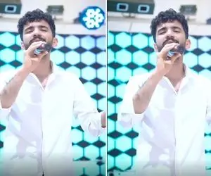 آواز ناب؛ رضا خراسانی جوون با قد رعنا و موی فرفری همه رو با آهنگ دخترعمو به رقص آورد!