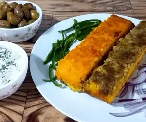 آموزش آشپزی؛ یه غذای جدید با برنج و گوشت که هرکی خورده گفته وای این چیه؟