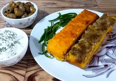 آموزش آشپزی؛ یه غذای جدید با برنج و گوشت که هرکی خورده گفته وای این چیه؟