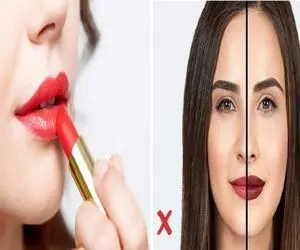 با این اشتباهات در رژ لب زدن پیر به نظر میای؛ آرایش برا خوشگل شدنه نزنی خودتو زشت کنی