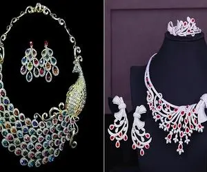 سرویس طلاهای سلطنتی که فقط باید از دور نگاهشون کرد؛ اینا اندازه بچه 2 ساله وزنشونه