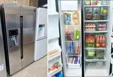 انواع و اقسام مدل یخچال ساید بای ساید اقتصادی؛ قیمت، میزان مصرف برق و معایب مزایا