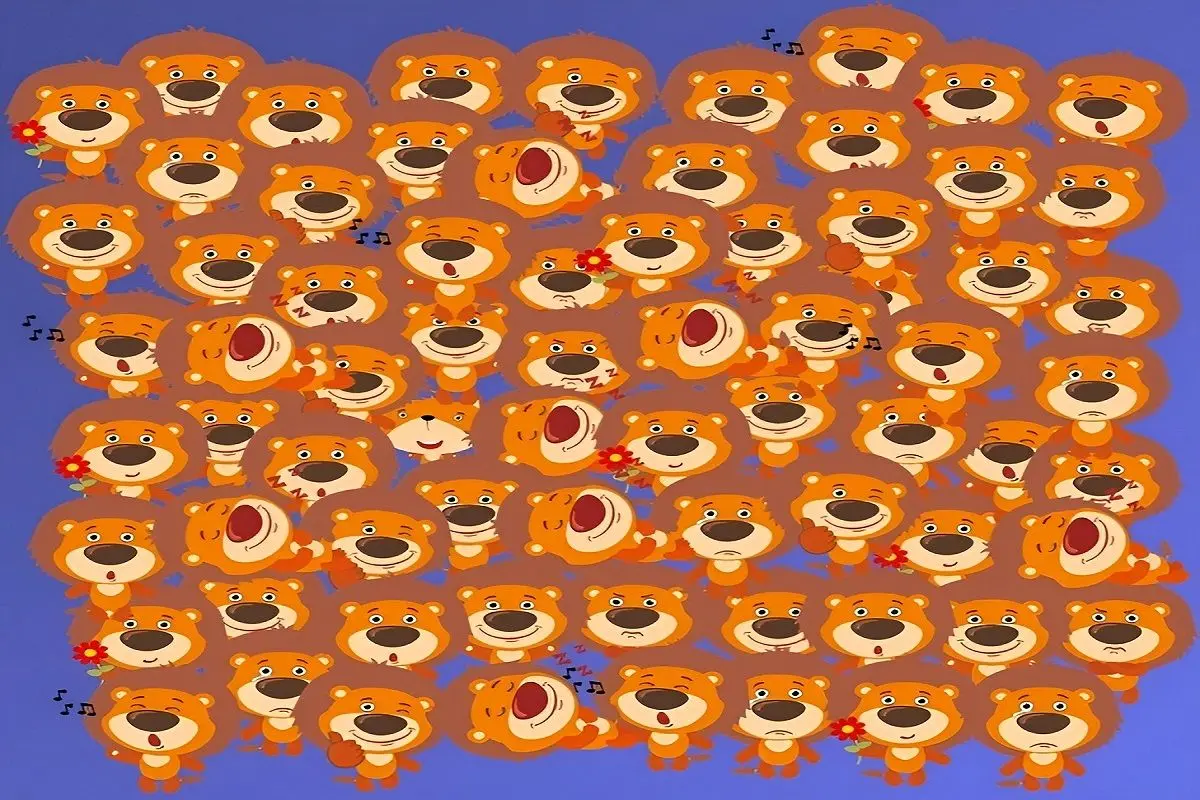 تست-بینایی-یافتن-روباه-میان-شیرهای-ماداگاسکار