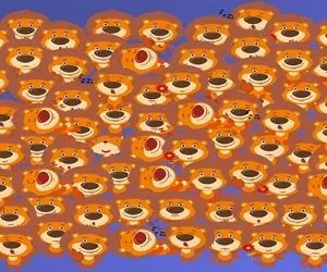 بازی فکری؛ فقط درصد کمی تونستن روباه رو بین شیرهای ماداگاسکار پیدا کنن 