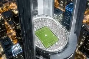 معماری خلاقانه؛ طراحی جاه طلبانه عربستان که استادیم ساخته تو آسمون با هلی کوپتر میرن