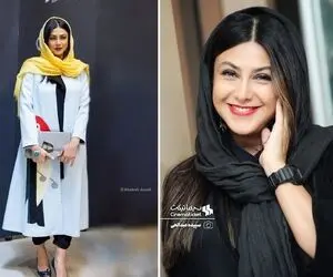 حرکت شاخدار آزاده زارعی برای غیب کردن چاقی عجیبش؛ اینهمه اکسسوری آویزووون چی میگه!