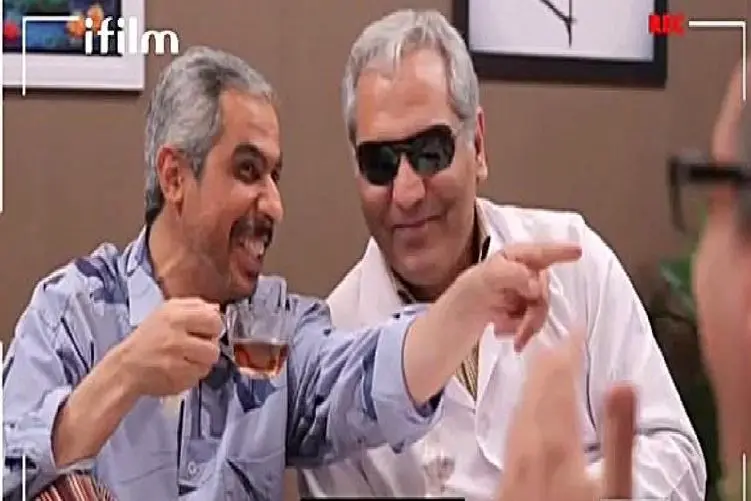 سکانس شاد/ با قیافه کج و کوله ای که جواد و مدیری به خودشون گرفتن همه ترکیده از خنده 