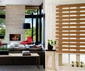 خونه شیک و مدرن با پرده زبرا / نزدیک عیده وقتش رسیده به خونه حال و هوای تازه بدی