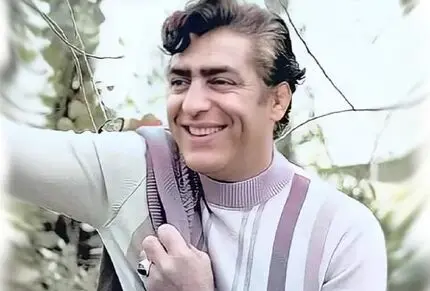 ایام قدیم؛ محمد علی فردین و دخترشون آمنه خانوم فردین