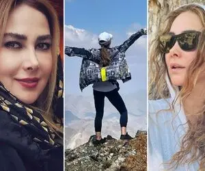 شیطونی "آنا نعمتی" تو لیفت ابروهاش؛ خانوم با این سن و سال چه خوش فرمه!