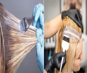 صفر تا صد دکلره مو در خانه/ موهاتو انفجاری سفید کن و پول آرایشگرو بزار تو جیبت