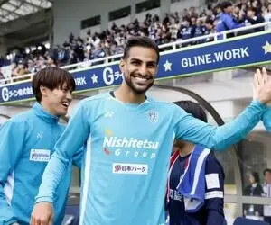 لژیونر پرسپولیسی در تیم ژاپنی خودی نشان داد