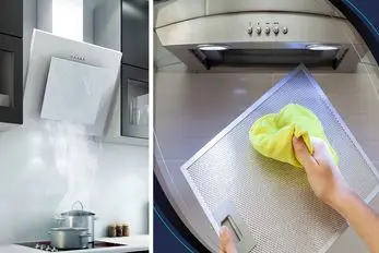 ترفندهای تمیز کردن هود آشپزخونه / سه سوته چربی ها و جرم های سرسخت رو از بین ببر