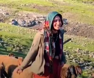 آواز محلی؛ ماموستا حسن زیرک برای دختر گوسفندچران آهنگ محشری خوند