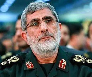 تصویری جدید از سردار قاآنی در تونل های لبنان