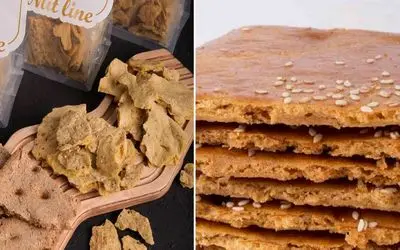 طرز تهیه نان خشک رژیمی / یه دستور عالی برای پخت خوشمزه ترین نان خشک مغزدار