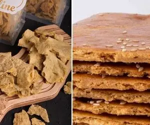 طرز تهیه نان خشک رژیمی / یه دستور عالی برای پخت خوشمزه ترین نان خشک مغزدار