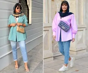 شلوار مام فیت عصای دست هر خانم خوش سلیقه ای؛ بیا و ببین با چه مانتوهایی باید ستش کنی