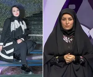 تغییر پوشش عجیب و جنجالی نگار (محبوبه) قاضی میر سعید مجری تلویزیون