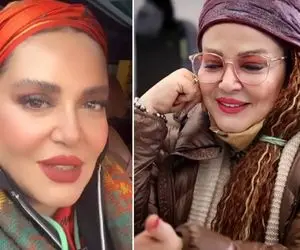 خودنمایی بهاره خانوم اندفعه با FJ و لباش؛ مژشو دیدین یا بیشتر عشوه بیاد!