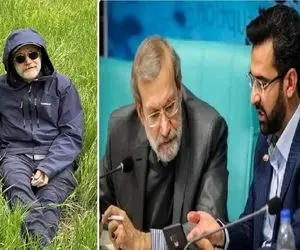 دلنوشته آذری جهرمی برای علی لاریجانی؛ سلام علی آقا....