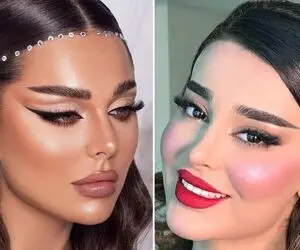 بهترین مدل های آرایش برای صورت کشیده؛ چگونه چهره ای متعادل تر داشته باشیم؟