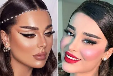 بهترین مدل های آرایش برای صورت کشیده؛ چگونه چهره ای متعادل تر داشته باشیم؟