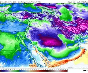خودتان را برای سامانه بارشی قوی آماده کنید/ سرمای شدید ادامه دارد