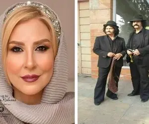 مرجانه گلچین داش مشتی میشود! حاج خانوم از شما بعیده این کارا کوتاه بیا، بیخیال!