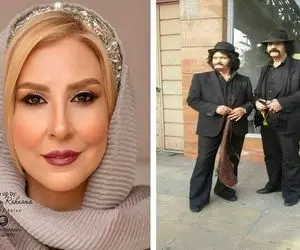 مرجانه گلچین داش مشتی میشود! حاج خانوم از شما بعیده این کارا کوتاه بیا، بیخیال!