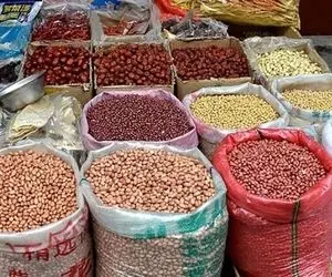 قیمت انواع حبوبات امروز یکشنبه 11 مهر