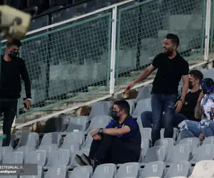 (عکس) عصبانیت شدید فرشید اسماعیلی از نمایش استقلالی ها