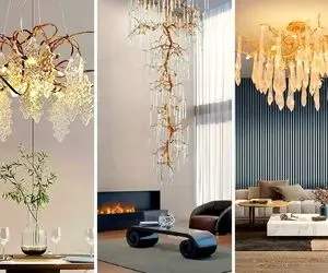 نمونه لوسترهای جدید 2025؛ انتخاب افرادی که خونه شون با قصر فرقی نداره