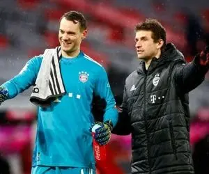 دلخوری نویر و مولر از برخورد بایرن با فلیک