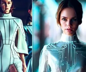 هوش مصنوعی لباس خانوما تو آینده دور شبیه سازی کرد؛ جذاب تر از این نداریم دیگه