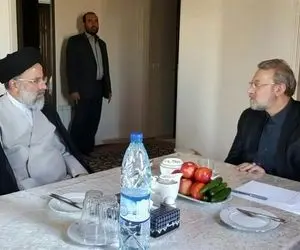 تلاش رئیسی برای تائید صلاحیت لاریجانی؟