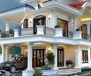 معماری خلاقانه؛ برای اعیونی کردن خونه ات باید اینطوری ویلا بسازی پله شاهی بذاری