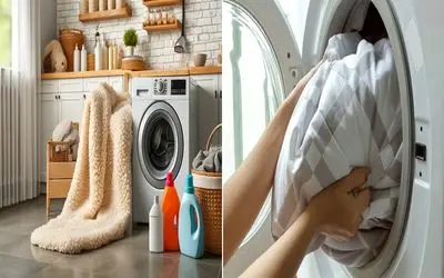 بایدها و نباید های شستن پتو در لباسشویی/  قلق‌ های مهمی که همه باید بدونن