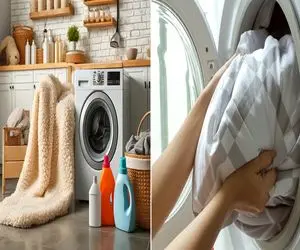 بایدها و نباید های شستن پتو در لباسشویی/  قلق‌ های مهمی که همه باید بدونن