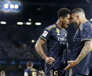 (عکس) شوخی جالب کاماوینگا با بلینگام!