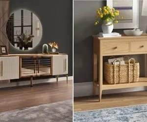 اصول انتخاب و چیدمان میز کنسول/ خونه رو واسه عید مدرن و خیلی زیبا دیزاین کن