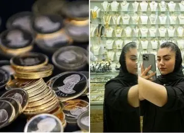 آخرین قیمت طلا و سکه پنجشنبه 9 بهمن؛ پایان روز پرنوسان
