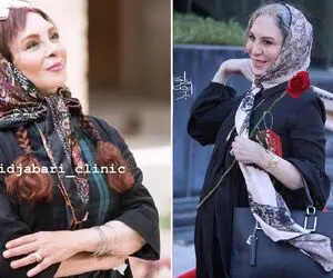 چهره بشاش "افسانه بایگان" با یقه ای بازِ باز؛ الکی نیس دختر شایسته سال بودی!