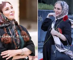 چهره بشاش "افسانه بایگان" با یقه ای بازِ باز؛ الکی نیس دختر شایسته سال بودی!