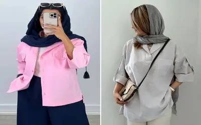 شومیز مانتویی جدید مد تابستان 1404؛ هم مدل های فانتزی و کیوت هم سرسنگین و شیک