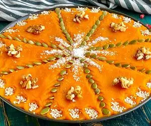 آموزش آشپزی؛ حلوای کدو حلوایی یه دسر جذاب برای ماه رمضان