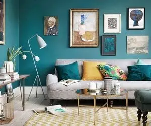 با سبز آبی دکوری بزن واسه خونَت که زیباییش چشم و روحت رو نوازش کنه؛ زیبایی در دست توست!