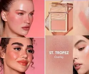 طریقه قدم به قدم زدن رژگونه با توجه به فرم صورت / اینجوری انگار گونه هاتو ژل زدی