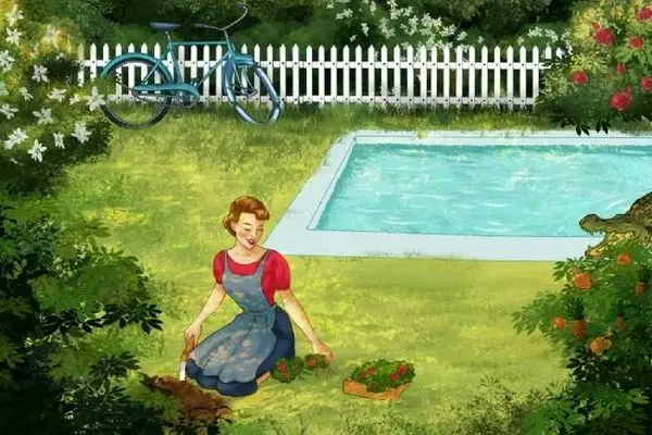 بازی فکری؛ اگه هوشت داره جوش میاد اشتباه اساسی باغچه خانم زیبارو پیدا کن!
